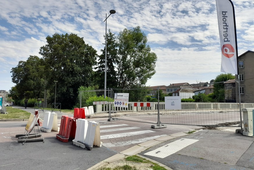 Travaux sur ouvrages d'art à Saint Mihiel et Bar Le Duc.