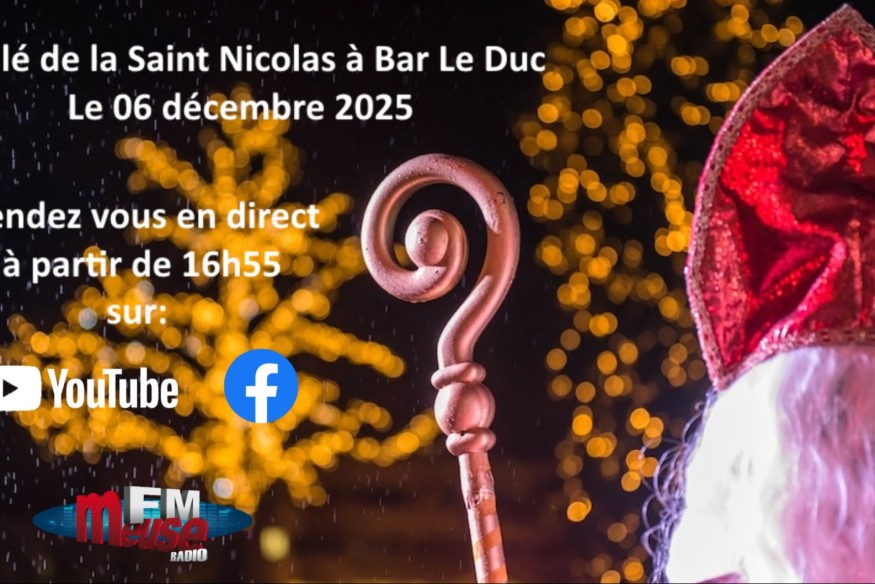 Revivez les festivités de la Saint Nicolas à Bar Le Duc du 06 décembre 2025