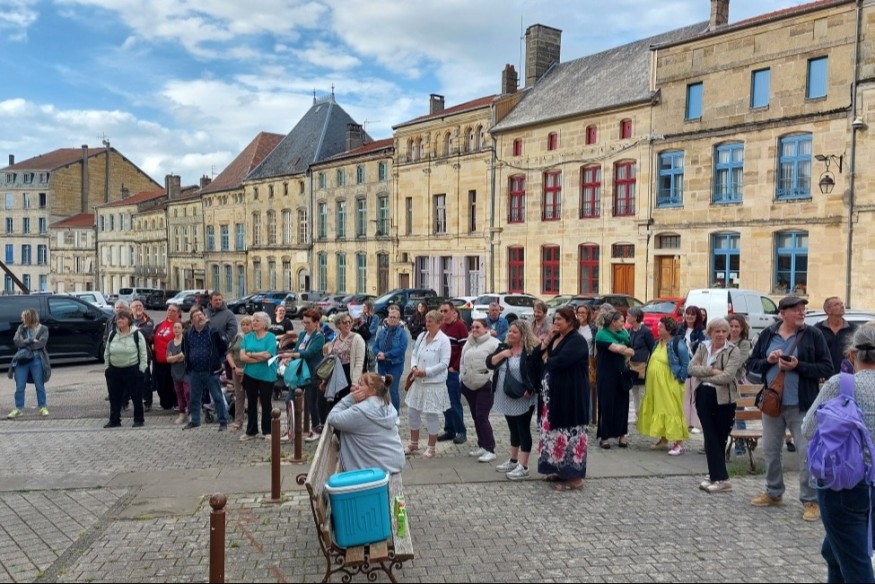 Hommage à Lyhanna à Saint Mihiel, Bar Le Duc, Verdun et Saint Dizier